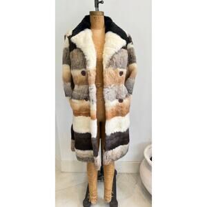 Vintage 1970s Unbranded Fur Coat - Size Medium